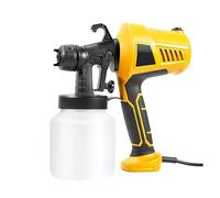 YTBHSHXZ, Pistola pulverizadora de pintura eléctrica portátil de 500 W, aerógrafo desmontable, herramienta de pulverización de pintura con capacidad de 800 ml.(A)