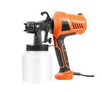YTBHSHXZ, Pistola pulverizadora de pintura eléctrica portátil de 500 W, aerógrafo desmontable, herramienta de pulverización de pintura con capacidad de 800 ml.(B)