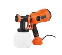 YTBHSHXZ, Pistola pulverizadora eléctrica de 600 W/750 W, 4 tamaños de boquilla, 1000 ml/1200 ml, pulverizador de pintura doméstico, control de flujo, pulverización fácil.