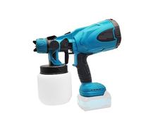 YTBHSHXZ, Pistola pulverizadora eléctrica inalámbrica for pintar muebles de automóvil, revestimiento de acero, aerógrafo compatible con batería de 18 V.