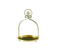 YTBHSHXZ, Plato de Metal for Pan, Postre, Banquete, Postre de Boda, Soporte de exhibición, Estante Decorativo, Bandeja de pastelería, Soporte for merienda de té de la Tarde, Bandeja for Pastel