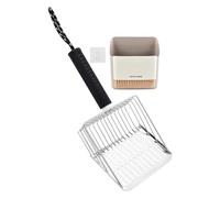 YTBHSHXZ Recogedor de excrementos Gato con Soporte, Herramienta Limpieza rápida for Gatitos, Conejos, Pollitos y Perros