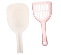 YTBHSHXZ Recogedor Desmontable Multicolor for Limpieza de Mascotas, diseño Compacto for fácil Almacenamiento for dueños Gatos(Pink)