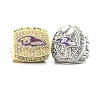 YTBHSHXZ Set de Anillos Campeonato. Anillos campeón Rugby. Regalo Ideal for Aficionados: Hombres, Mujeres, niños, Padres y Amigos