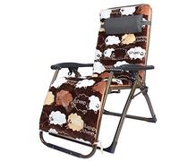 YTBHSHXZ Silla de Ocio for casa, Oficina, jardín, Exterior, Descanso, Almuerzo, Silla Playa, sofá, 75 x 68 115 cm(B)