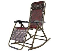 YTBHSHXZ Silla de Oficina for escapadas, Silla for Personas Mayores, Cama Individual Verano for Adultos, 47 x 76 cm, Duradera