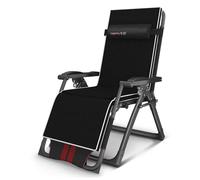YTBHSHXZ Silla Plegable de Oficina multifunción for la Siesta, Silla Playa portátil, 100 x 64 86 cm, Duradera(Black Crystal Mat)