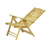 YTBHSHXZ Silla Plegable de Tiras Anchas, Silla bambú, for el Almuerzo for Ancianos, Madera Maciza, Duradera