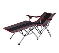 YTBHSHXZ Silla Plegable for el Almuerzo, for la Oficina, for Siesta en Playa, 180 x 88 40 cm, Duradera