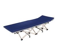 YTBHSHXZ Silla Plegable, Ideal for el Almuerzo, la Siesta, Cama Individual, balcón, for Adultos, Totalmente Equipada, Mini sillón portátil, 190 x 67 35 cm, Duradera(B)