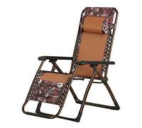 YTBHSHXZ Silla Plegable reclinable for Almuerzo, Silla de Ocio for Adultos, con Respaldo for el hogar, 3 Colores Opcionales, 68 x 18 103 cm, Duradera(1)