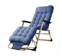YTBHSHXZ Sillón de Oficina Siesta Bed, sillón Perezoso, Playa for Ocio, 178 x 52 30 cm, Duradero(Blue+Mat)