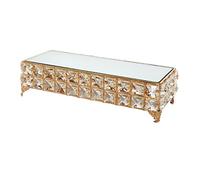 YTBHSHXZ, Soporte de Cristal for postres de Boda, Soporte de exhibición, Adorno for Postre, Soporte for té frío, Organizador de cosméticos, Bandeja for Pasteles