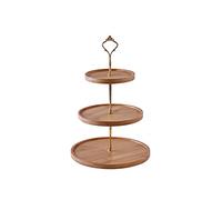 YTBHSHXZ, Soporte de exhibición Creativo for postres de 3 Capas, Mesa Retro for té de la Tarde, Plato for Pastel, Soporte for pastelería de Boda, Bandeja for Pastel