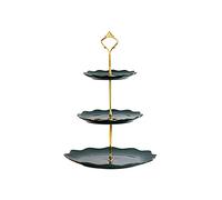YTBHSHXZ, Soporte de Servicio de 3 Niveles de Estilo Europeo for Pastel, Bandeja for Servir Frutas, Soporte for Magdalenas, Soporte for postres, Mesa de exhibición de Dulces, Bandeja for Pastel