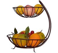 YTBHSHXZ Soporte decorativo de dos niveles for encimera, ideal for boles, verduras, aperitivos y pan
