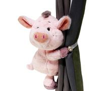 YTBHSHXZ Sujetacortinas con Correas y botón elástico, Suaves esponjosos, Decoraciones de Animales. Accesorios(1)