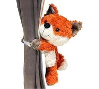 YTBHSHXZ Sujetacortinas con Correas y botón elástico, Suaves esponjosos, Decoraciones de Animales. Accesorios(1)