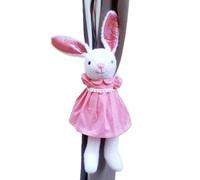 YTBHSHXZ Sujetacortinas con Correas y botón elástico, Suaves esponjosos, Decoraciones de Animales. Accesorios(1)