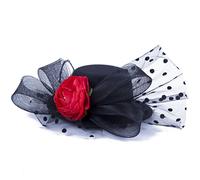 YTBHSHXZ， Tocado de boda for mujer, accesorios for el cabello con plumas sólidas, pinzas for el cabello, aros, velo de malla, horquillas(MULTI)