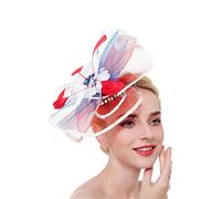 YTBHSHXZ, Tocados for mujer for bodas, iglesias, bodas, sombreros, pinzas for el pelo, accesorios for el cabello for fiestas y cenas.(As picture)