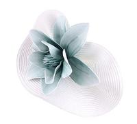 YTBHSHXZ, Tocados grandes de boda for mujer, tocado for banquete de boda, pinza for el pelo con flores, tocado for fiesta(Lavender)