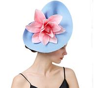 YTBHSHXZ, Tocados grandes de boda for mujer, tocado for banquete de boda, pinza for el pelo con flores, tocado for fiesta(As picture2)
