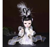 YTDJJWLS - Figuritas de seda de 15 cm, decoración de recuerdo de ópera de Pekín, ópera de Pekín, maquillaje facial, personajes de ópera