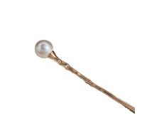 YTDJJWLS Hanfu - Horquilla de estilo chino con perlas para mujer, estilo antiguo, de alta gama, 1 unidad (paquete de 1), color blanco