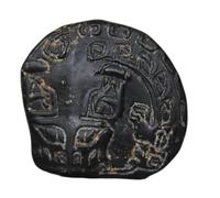 YTDJJWLS Hongshan Culture - Collar con colgante de la colección de mascotas tallado de meteoritos para decoración del hogar, sin piedras preciosas