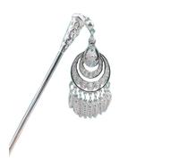 YTDJJWLS Horquilla para el pelo de minorías étnicas, accesorios de ropa de rendimiento, 1 unidad, color blanco