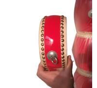 YTDJJWLS Tambor plano de 6 pulgadas (15,24 cm) tambor instructor instrumentos de percusión