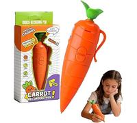 YTDZR Grabadora de Zanahoria for niños, bolígrafo de Juguete, Herramienta de Escritura, grabadora de Voz de 60 Segundos con reproducción y grabadora de Audio for niños Que aprenden(1pcs)