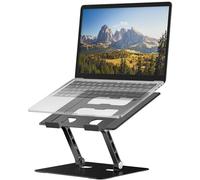 YTech Soporte ajustable para laptop, soporte ergonómico plegable para computadora portátil. Compatible con MacBook iPad Dell HP Lenovo ThinkPad Acer ASUS Samsung y más tabletas portátiles de 10 a 17