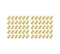 YTEGSAQSXC Cuchilla for Cortacésped, 30-60 Uds, Cuchillas De Repuesto, Diseño De 2 Orificios, Compatible con Robot Mammotion Luba(Gold-60PCS)