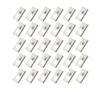 YTEGSAQSXC Cuchilla for Cortacésped, 30-60 Uds, Cuchillas De Repuesto, Diseño De 2 Orificios, Compatible con Robot Mammotion Luba(Silver-30PCS)