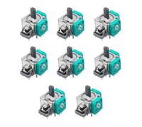 YTgilo 4 piezas de repuesto para palanca de pulgar 3D universales para controladores de consola de juegos PS4, potenciómetro 3D, accesorios de reparación de joystick