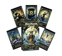 YTGOCN Baraja de Tarot - 78 Piezas Juego Adivinatorio - Juego De Cartas Adivinatorias - para Niños Adolescentes Cumpleaños Club Buscadores Espirituales Practicantes De Meditación Guía Diaria