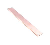 YTGZS Barra Plana de Cobre Barra Plana de Metal Cobre Púrpura T2 para Gran Conducción de Corriente la Industria Materiales de Laboratorio,Longitud 500mm Espesor 5mm,5mmx30mmx500mm