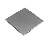 YTGZS Láminas de Titanio Hoja de Metal Titanio TC4 Lámina titán Placa De Titanio Fina Alta Pureza Materiales de Laboratorio,2mmx100mmx100mm