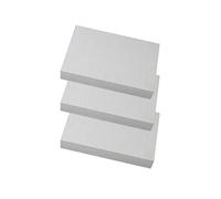 YTGZS Placa de Aislamiento térmico de Fibra de cerámica inorgánica ignífuga Resistente al Calor Longitud 150mm Ancho 100mm,3 Piezas,Thickness 10mm