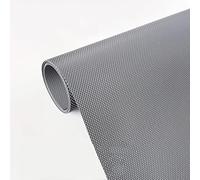 YTGZS Protector Cajones Cocina EVA Plastico Protector Antideslizante Estantes el Gabinete Estera Cuttable Impermeable Estera del Refrigerador Ancho 55cm Textura de Diamante Gris,55cmx120cm
