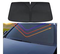 YTHHHN Coche Lunas Delanteras Parasoles para Mercedes Benz V Class V Classe V Clase V Klasse V220d, Evita Arañazos Parasol Plegable Protección UV Paraguas,Accesorio Plegable Portáti