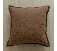 YTIAMO WABI-sabi Funda De Almohada Estética, Funda De Cojín De Poliéster Texturizado De 18.0 X 18.0 In, Funda De Almohada Decorativa Suave De Lujo con C(Size:Pack of 2,Color:Brown Floral Print)