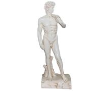 YTOOZ Estatua de la Estatua de David, Bella Imagen de Miguel Ángel, Escultura de David, joyería para el hogar, Manualidades, Arte de Resina Vintage, Regalo