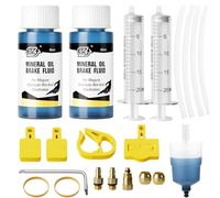ytorgr Kit de purga de frenos con líquido mineral para frenos de bicicleta, 120 ml para MAGURA