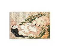 YTPONBCSTUG Cuadro En Lienzo cuadro,Lienzo cuadro Dream of The Fisherman's Wife Cuadros Modernos Arte De La Pared Para Sala De Estar Decoración Del Hogar 08x12inch(20x30cm)