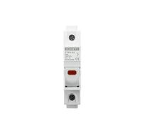 YTPV-32 DC Fusible 1P 2P 3P 4P 1Sets 1000V 32A 10x38mm Portafusibles con luz indicadora(1P 1set,12A)