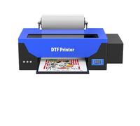 YTrBXZ A3 A4 DTF Impresora XP600 Direct a Film Impresora Máquina de impresión de Camiseta Compatible con Film de Transferencia DTF A3 y A4 Tamaño DTF Impresión(KS-R1390 DTF Printer)