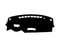YTREAMC para Mazda 2 para Demio para Mazda 2 DJ DL 2015 2016-2022 Mat Dash Gamuza Cuero Salpicadero Almohadilla Cubierta Tablero Revestimiento Interior(RHD,Blue Edge Polyester)